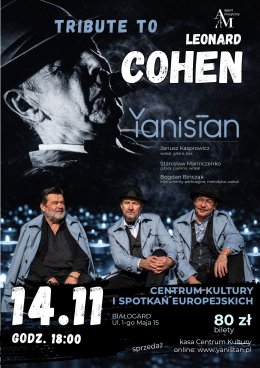 TRIBUTE TO LEONARD COHEN | Yanistan – koncert