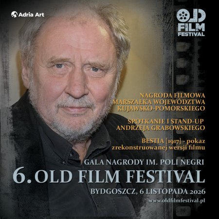 Old Film Festival: Gala Poli Negri i stand-up Andrzeja Grabowskiego
