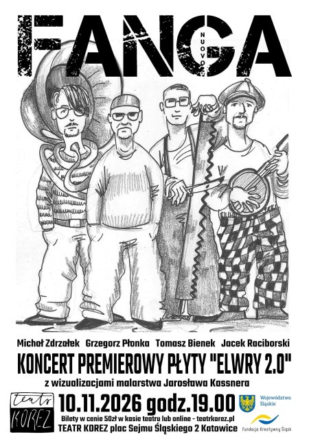 FANGA NUOVO. ELWRY 2.0 [wydarzenie gościnne: Premiera wydawnictwa. Koncert z wizualicjami]