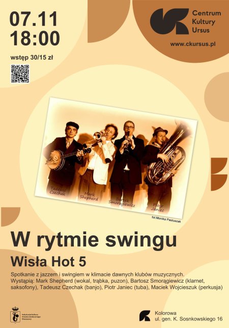 Wisła Hot 5 "W rytmie swingu" koncert