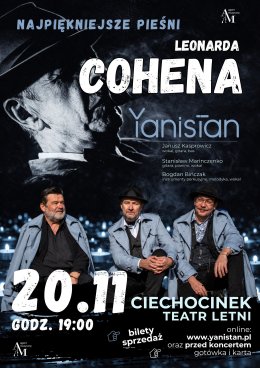 TRIBUTE TO LEONARD COHEN | Yanistan – koncert