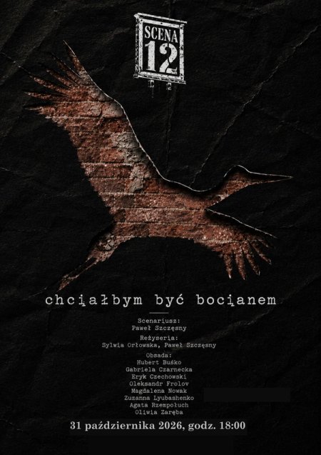 „Chciałbym być bocianem” – spektakl o dzieciństwie w cieniu wojny.