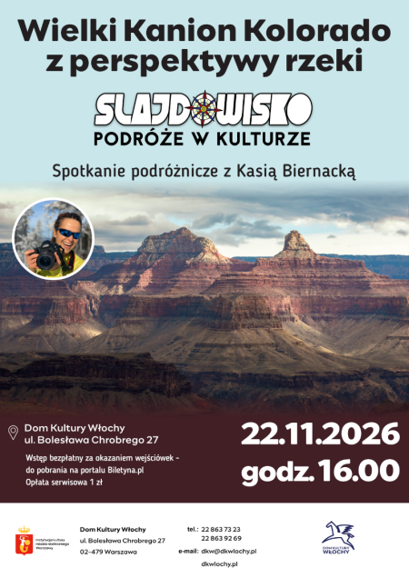 Slajdowisko - Kasia Biernacka - Wielki Kanion Kolorado z perspektywy rzeki