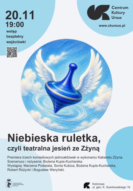 Niebieska ruletka, czyli teatralna jesień ze Zżyną
